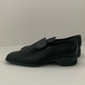 Prada woman black loafers